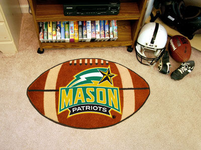 George Mason Football Rug 22""x35""george 