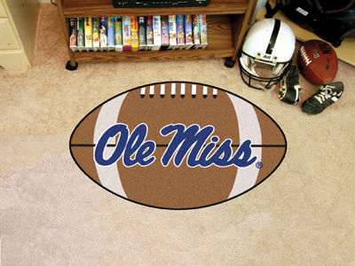 Mississippi Football Rug 22""x35""mississippi 