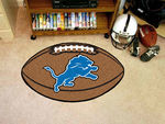 Detroit Lions Football Rug 22""x35""