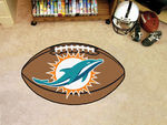 Miami Dolphins Football Rug 22""x35""