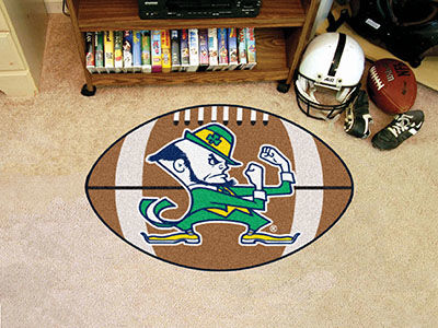 Notre Dame Football Rug 22""x35""notre 