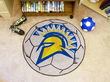 San Jose State Soccer Ball Rug 29 diameter