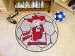 Mississippi Soccer Ball Rug 29 diameter