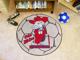 Mississippi Soccer Ball Rug 29 diametermississippi 