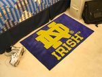 Notre Dame Starter Rug 20""x30""