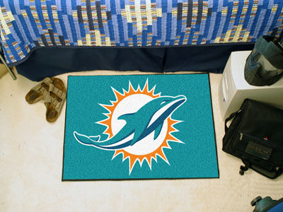 Miami Dolphins Starter Rug 20""x30""miami 