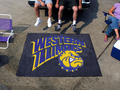 Western Illinois Tailgater Rug 60""72""western 