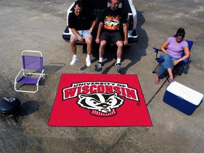 Wisconsin Tailgater Rug 60""72""wisconsin 