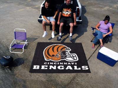 Cincinnati Bengals Tailgater Rug 60""72""cincinnati 