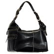 Women's Black Shoulder Satchel