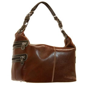 Women's Brown/Dark Brown Shoulder Satchelwomens 