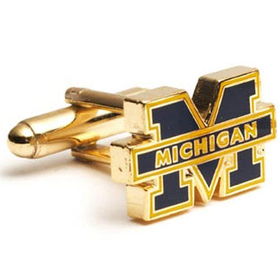 Michigan Wolverines NCAA Logo'd Executive Cufflinks w/ Jewelry Boxmichigan 