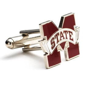 Mississippi State Bulldogs NCAA Logo'd Executive Cufflinks w/ Jewelry Boxmississippi 