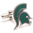 Michigan State Spartans NCAA Logo'd Executive Cufflinks w/ Jewelry Box