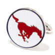 Southern Methodist Mustangs NCAA Logo'd Executive Cufflinks w/ Jewelry Box