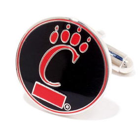 Cincinnati Bearcats NCAA Logo'd Executive Cufflinks w/ Jewelry Boxcincinnati 