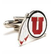 University of Utah Utes NCAA Logo'd Executive Cufflinks w/ Jewelry Box