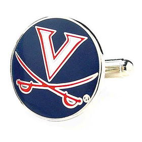 Virginia Cavaliers NCAA Logo'd Executive Cufflinks w/ Jewelry Boxvirginia 