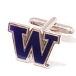 Washington Huskies NCAA Logo'd Executive Cufflinks w/ Jewelry Box