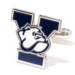 Yale Bulldogs NCAA Logo'd Executive Cufflinks w/ Jewelry Box