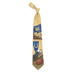 Indianapolis Colts NFL Nostalgia #2 Mens Tie (100% Silk)indianapolis 