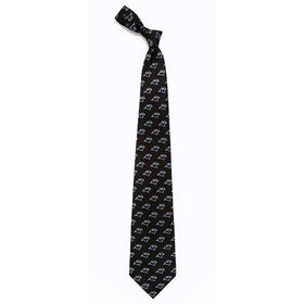 Carolina Panthers NFL Pattern Poly" Mens Tie (100% Silk)"carolina 