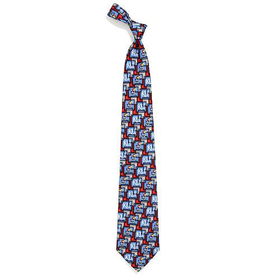 Kansas Jayhawks NCAA Pattern #2" Mens Tie (100% Silk)"kansas 