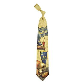 Notre Dame Fighting Irish NCAA Nostalgia #2 Mens Tie (100% Silk)notre 