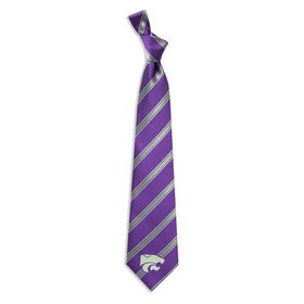 Kansas State Wildcats NCAA Woven 1" Mens Tie (100% Polyester)"kansas 