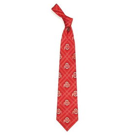 Ohio State Buckeyes NCAA Woven Poly 2 Mens Tieohio 