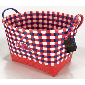 Mississippi Rebels NCAA Woven Basketmississippi 