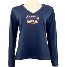 Auburn Tigers NCAA Ladies Marquee Loungwear L/S Topauburn 