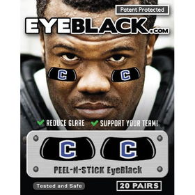 Connecticut Huskies NCAA Peel & Stick Eyeblack Strips (20 Pairs)connecticut 