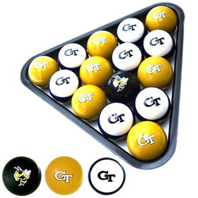 Georgia Tech Yellowjackets Officially Licensed Billiard Ballsgeorgia 