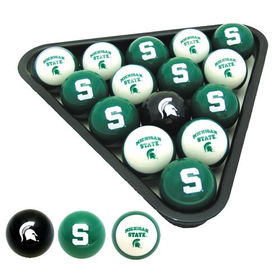 Michigan State Spartans Officially Licensed Billiard Ballsmichigan 