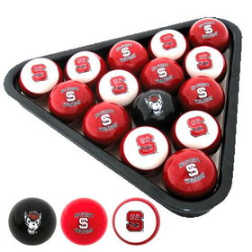 North Carolina State Wolfpack Officially Licensed NCAA Billiard Ballsnorth 