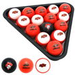 Oklahoma State Cowboys Officially Licensed NCAA Billiard Balls