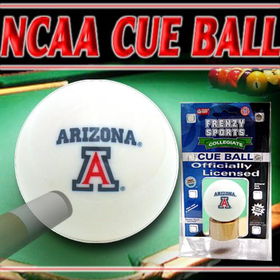 Arizona Wildcats Officially Licensed NCAA Billiards Cue Ballarizona 