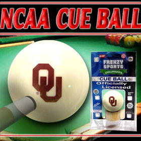 Oklahoma Sooners Officially Licensed Billiards Cue Balloklahoma 