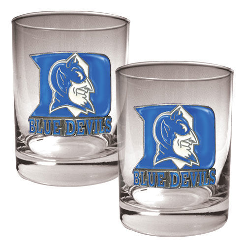 Duke Blue Devils NCAA 2pc Rocks Glass Setduke 