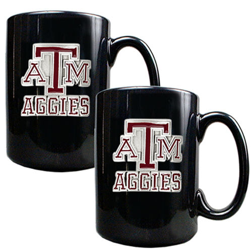 Texas A&M Aggies NCAA 2pc Coffee Mug Settexas 