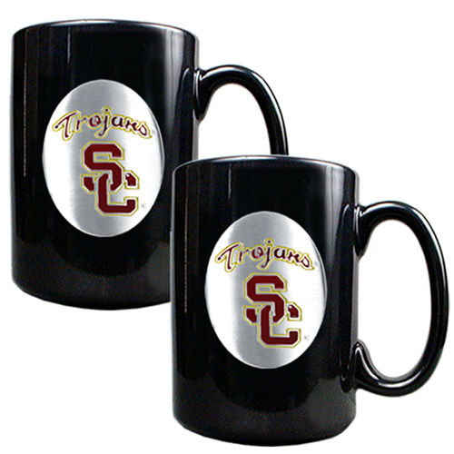 USC Trojans NCAA 2pc Coffee Mug Setusc 