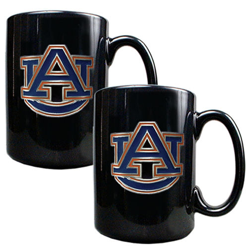 Auburn Tigers NCAA 2pc Coffee Mug Setauburn 