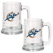 Washington Wizards NBA 2pc 15oz Glass Tankard Set - Primary Logo