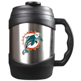 Miami Dolphins NFL 52oz Stainless Steel Macho Travel Mugmiami 