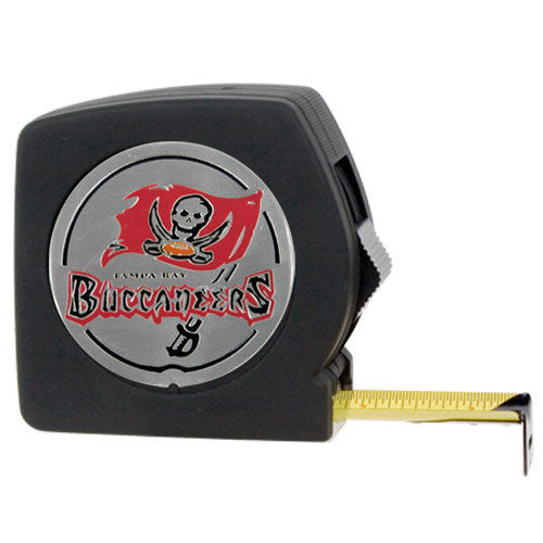 Tampa Bay Buccaneers NFL 25' Black Tape Measuretampa 