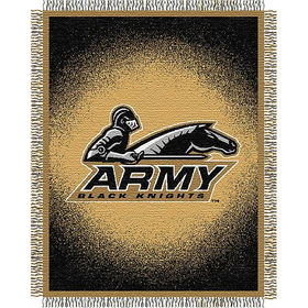 Army Black Knights NCAA Triple Woven Jacquard Throw (019 Focus) (48x60")"army 