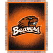 Oregon State Beavers NCAA Triple Woven Jacquard Throw (019 Focus) (48x60")"