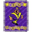 East Carolina Pirates NCAA Triple Woven Jacquard Throw (044 Series) (36x46")"