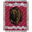 Montana Grizzlies NCAA Triple Woven Jacquard Throw (044 Series) (36x46")"